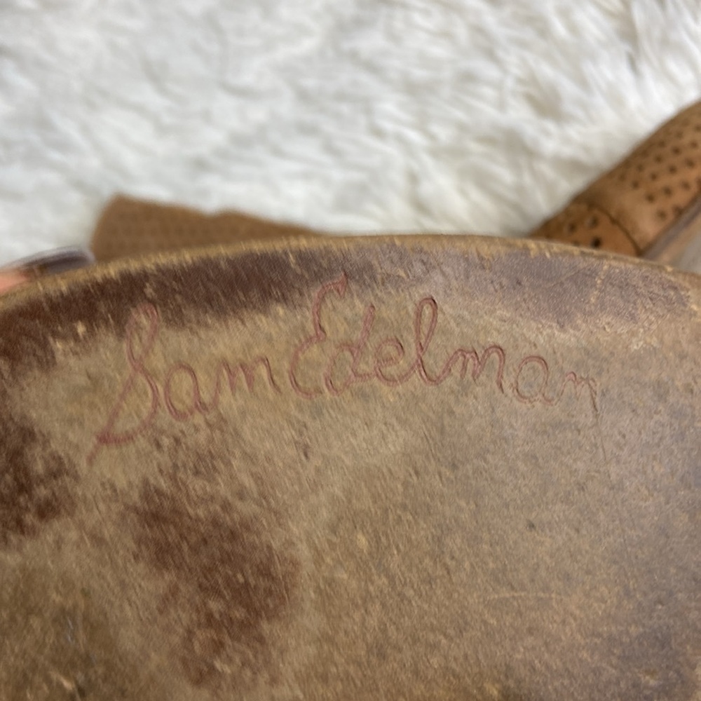 Sam Edelman Tan Pamina Booties - Picture 5 of 9